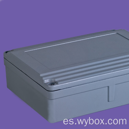 Caja superior de aluminio resistente de aluminio para electrónica Caja de aluminio impermeable AWP078 con tamaño 250 * 190 * 92 mm